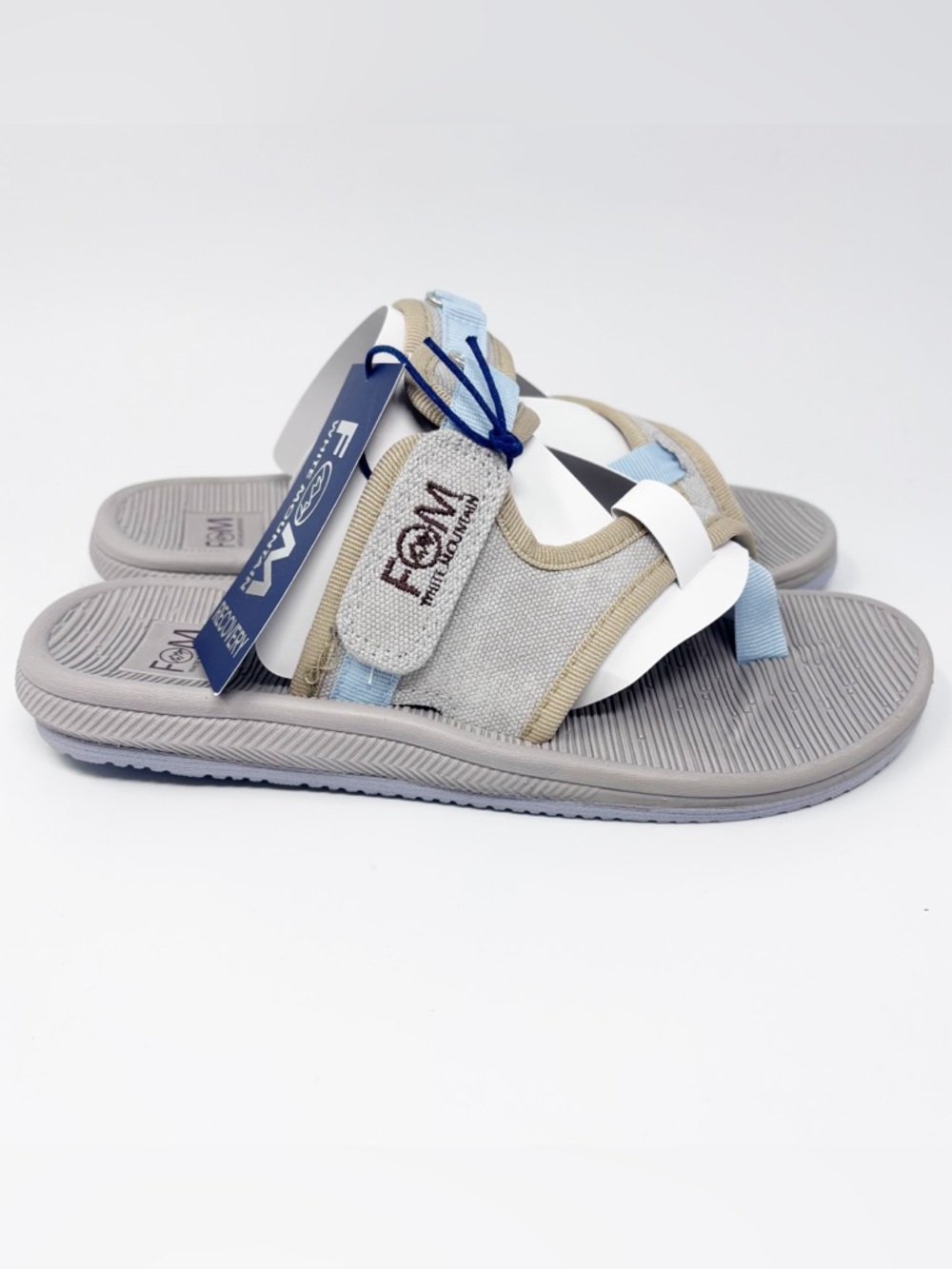 White Mountain Basket Sandals 6